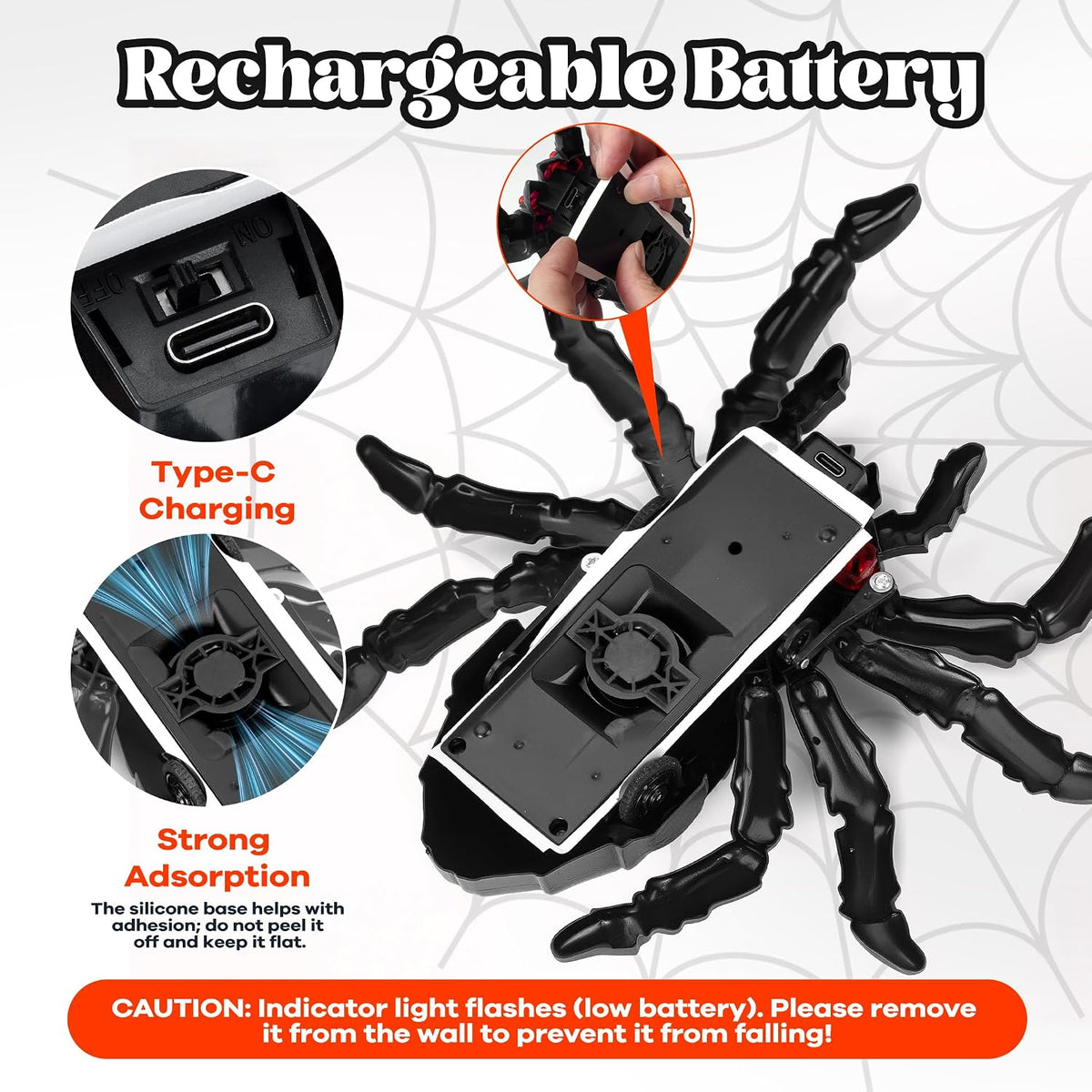 Wall Climbing Spider Toy